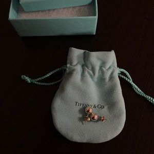 Tiffany and Co. silver ball earring